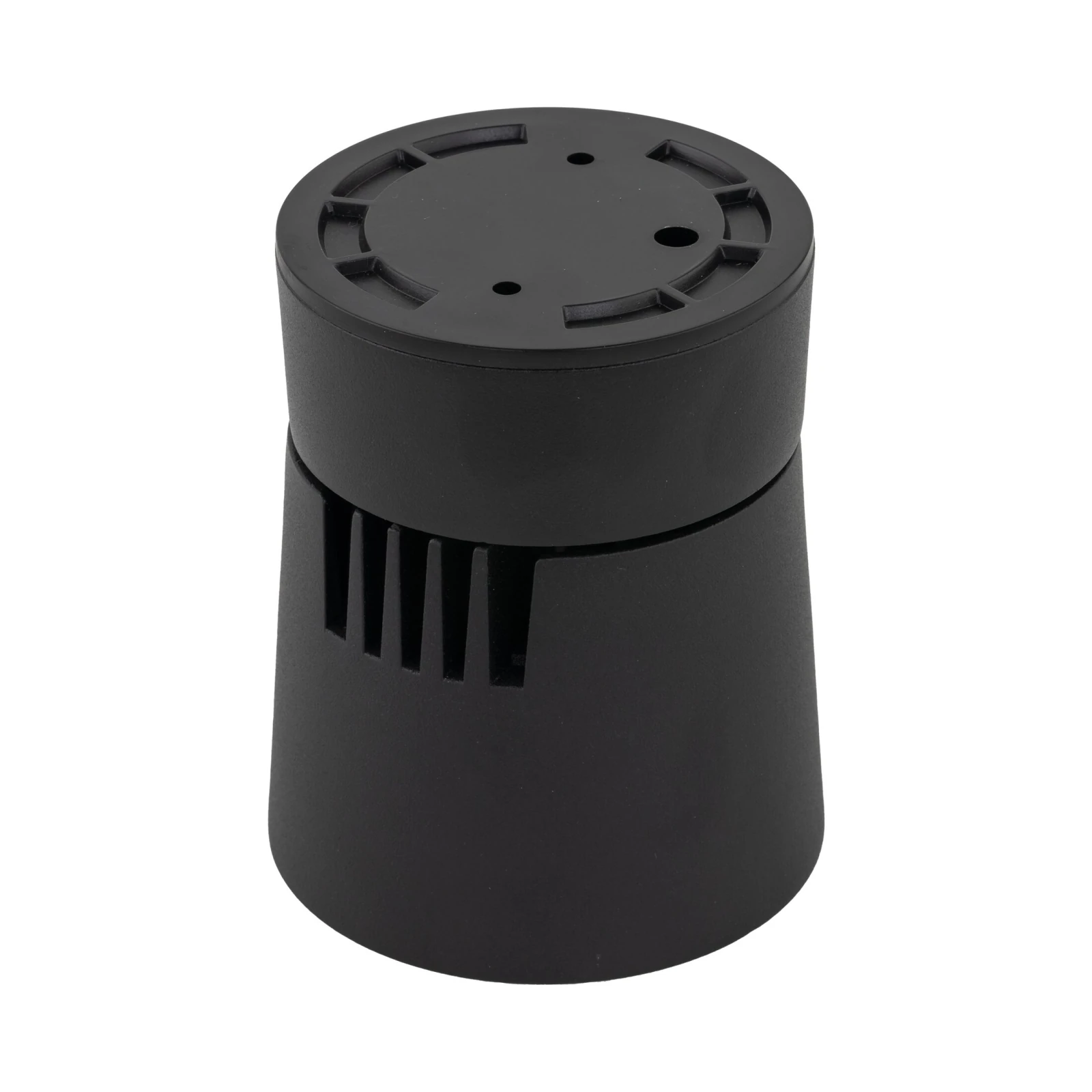KYOTO LED ceiling light 18W – cylindrical, black, adjustable beam