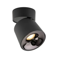 KYOTO LED ceiling light 18W – cylindrical, black, adjustable beam - Image 5
