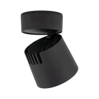 KYOTO LED ceiling light 18W – cylindrical, black, adjustable beam - Image 7