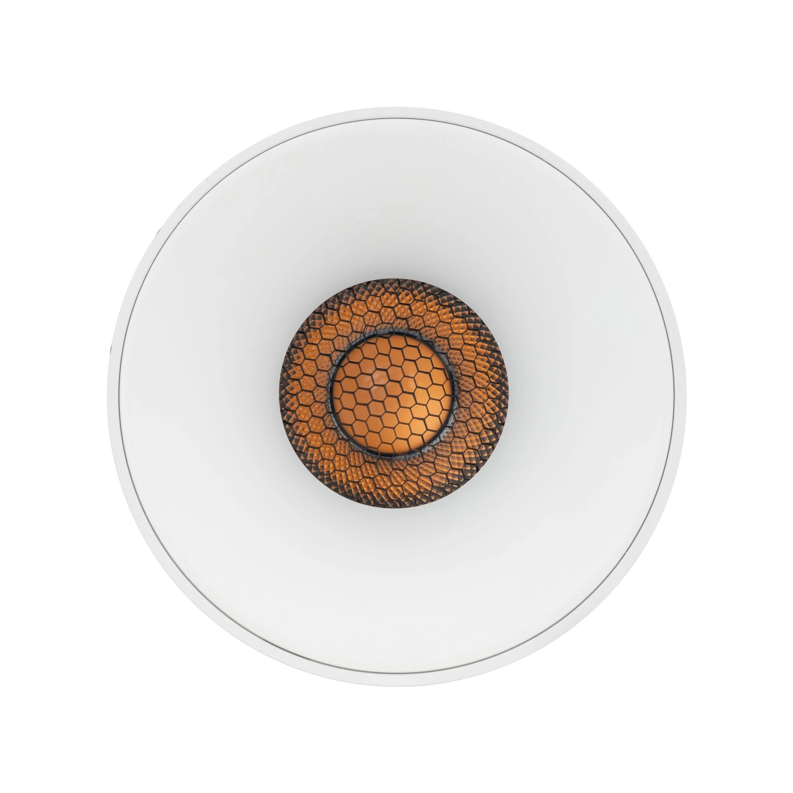 Recessed LED ceiling light 30W – round, white, warm white