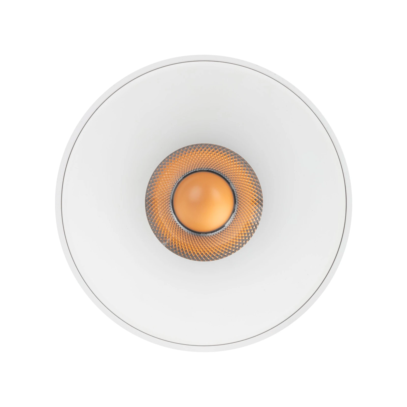 Recessed LED ceiling light 30W – round, white, warm white