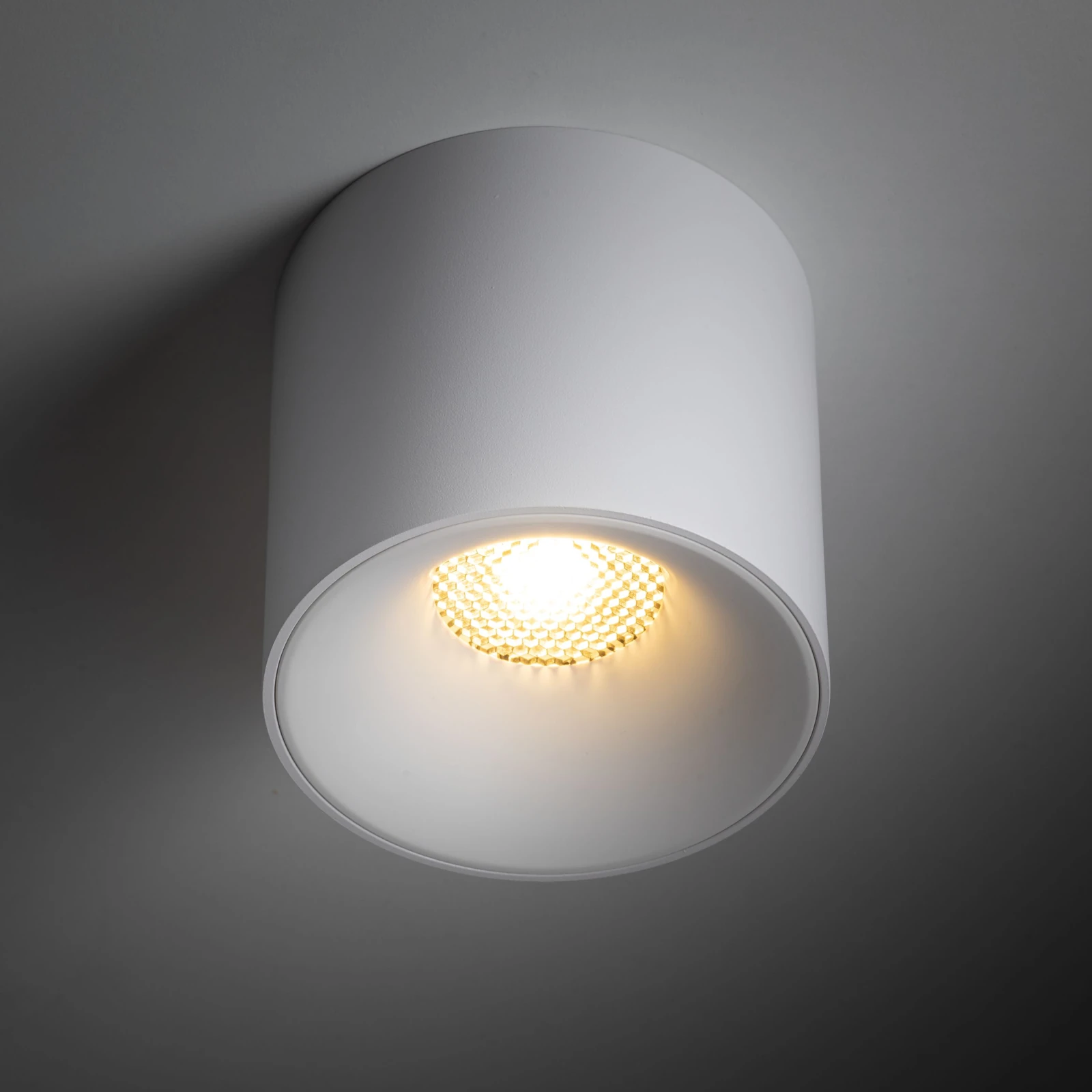 Recessed LED ceiling light 30W – round, white, warm white