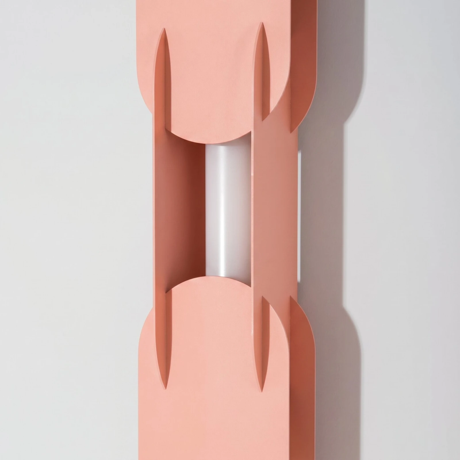 Wall lamp 91 cm – linear, peach, DALI dimmable