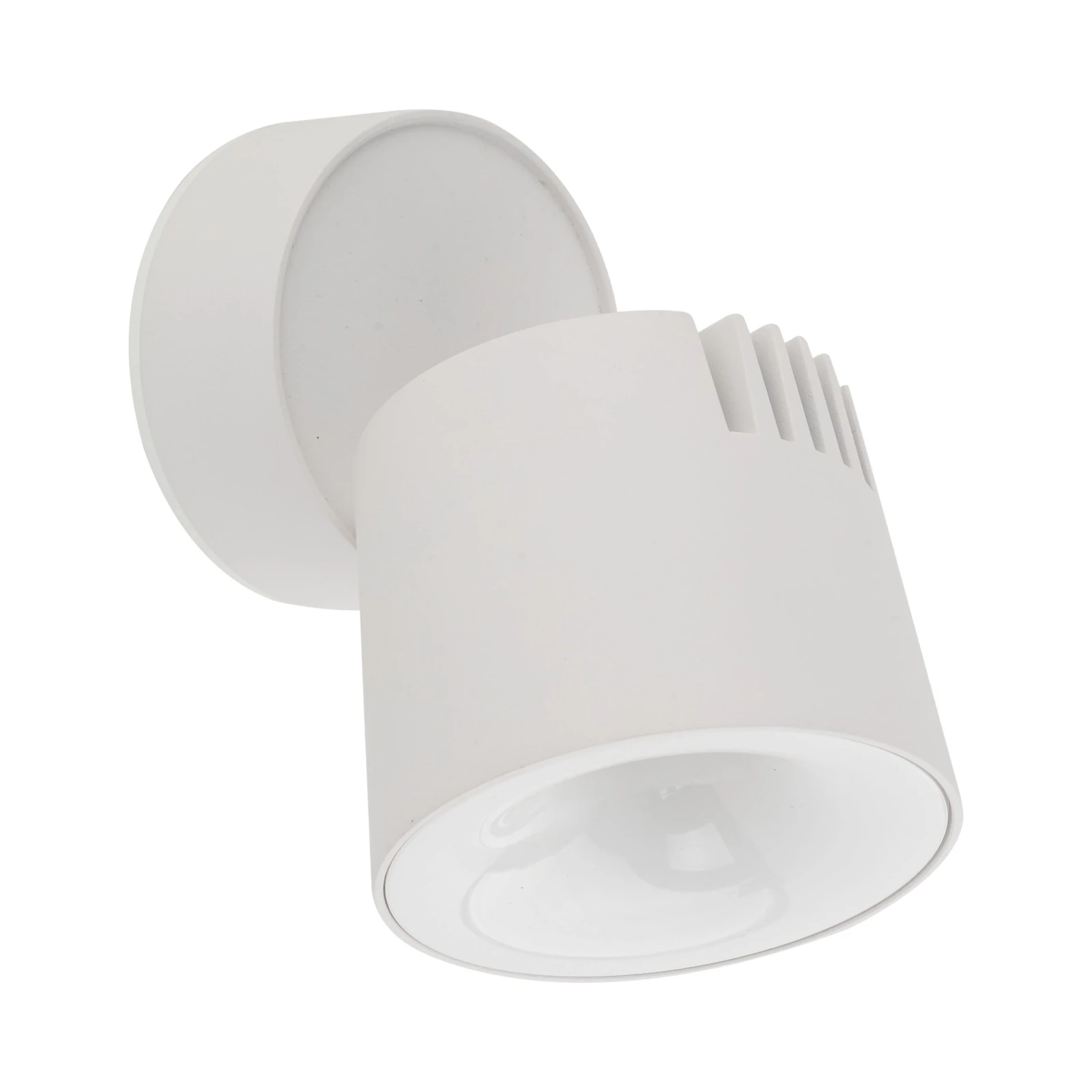 Ceiling LED spotlight 18W – cylindrical, white, CCT