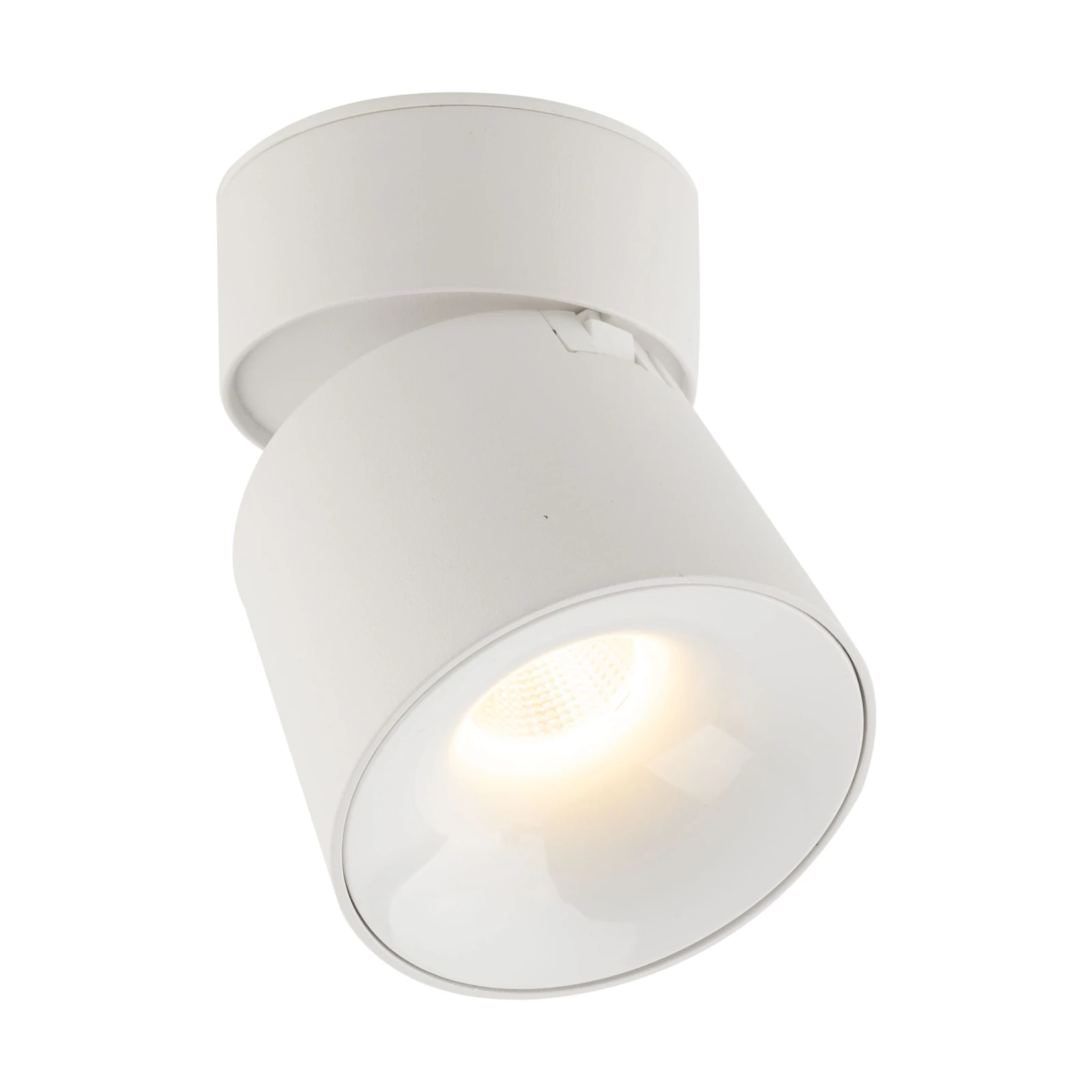 Ceiling LED spotlight 18W – cylindrical, white, CCT