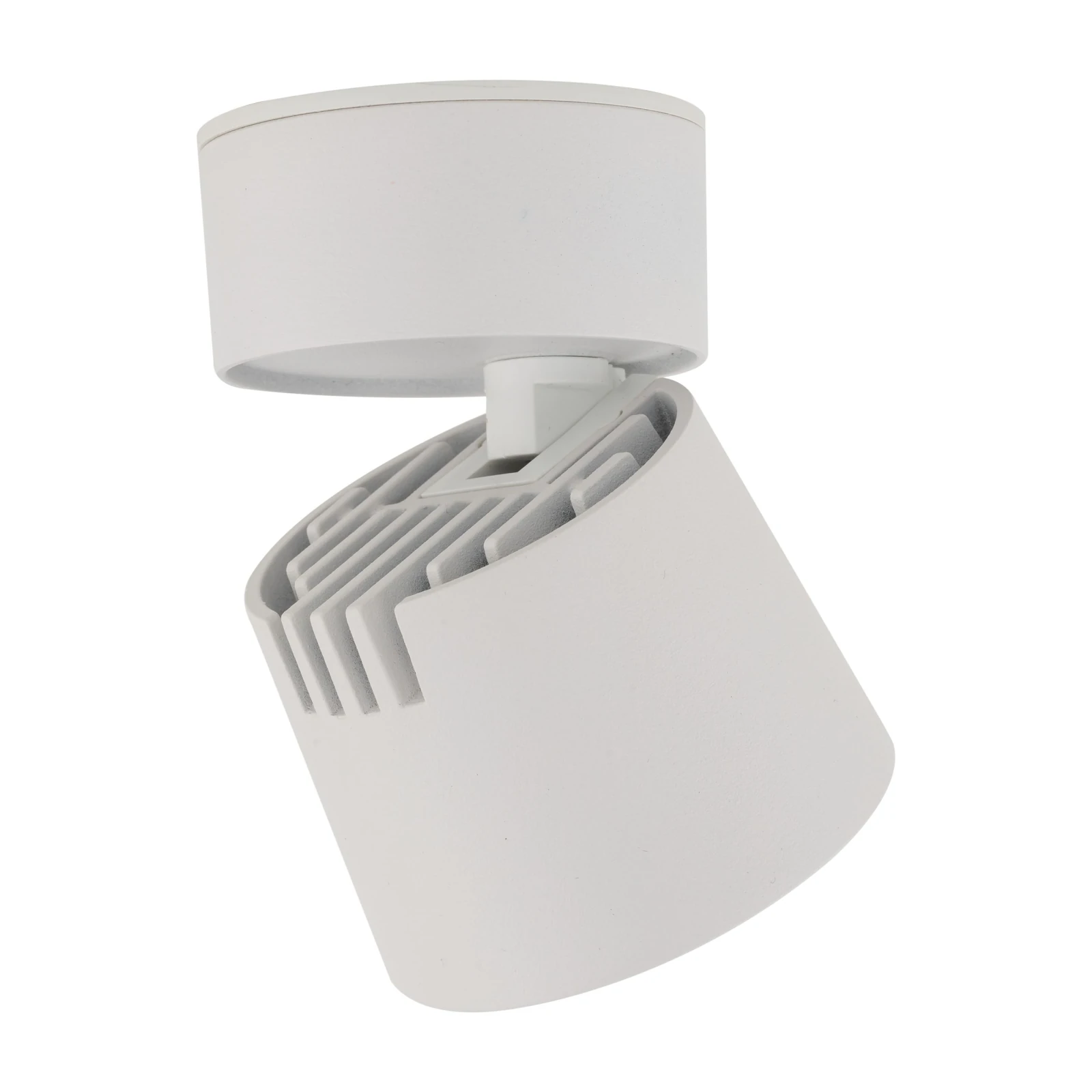 Ceiling LED spotlight 18W – cylindrical, white, CCT