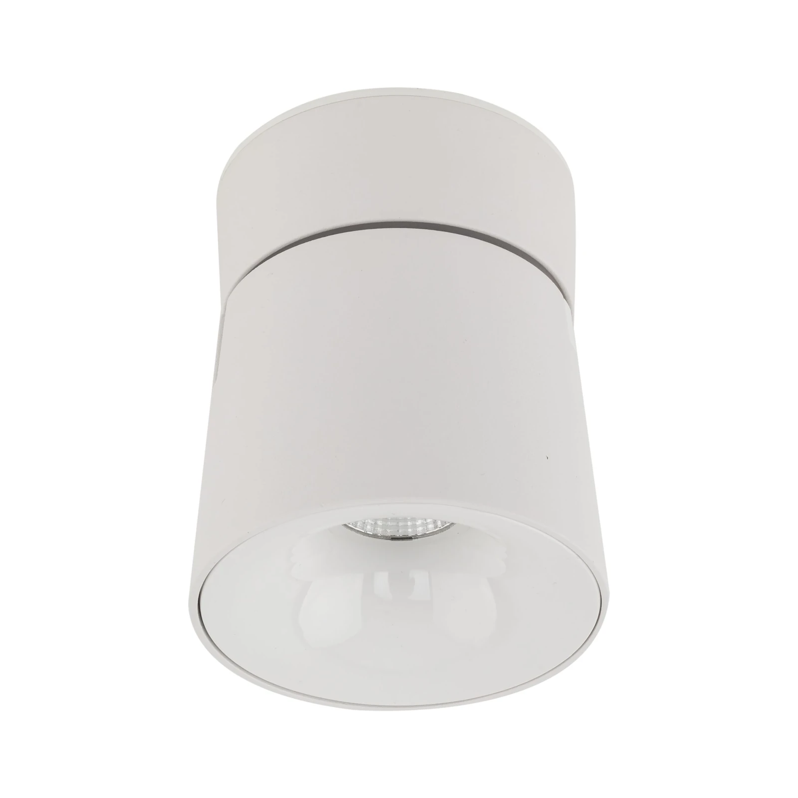 Ceiling LED spotlight 18W – cylindrical, white, CCT