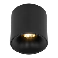 Blaze 18W ceiling light – round, black, CCT LED - Image 5