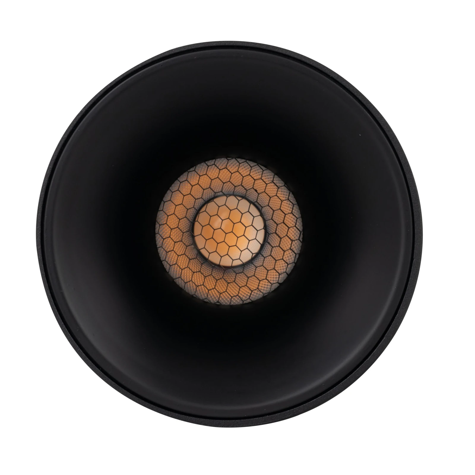 Blaze 18W ceiling light – round, black, CCT LED