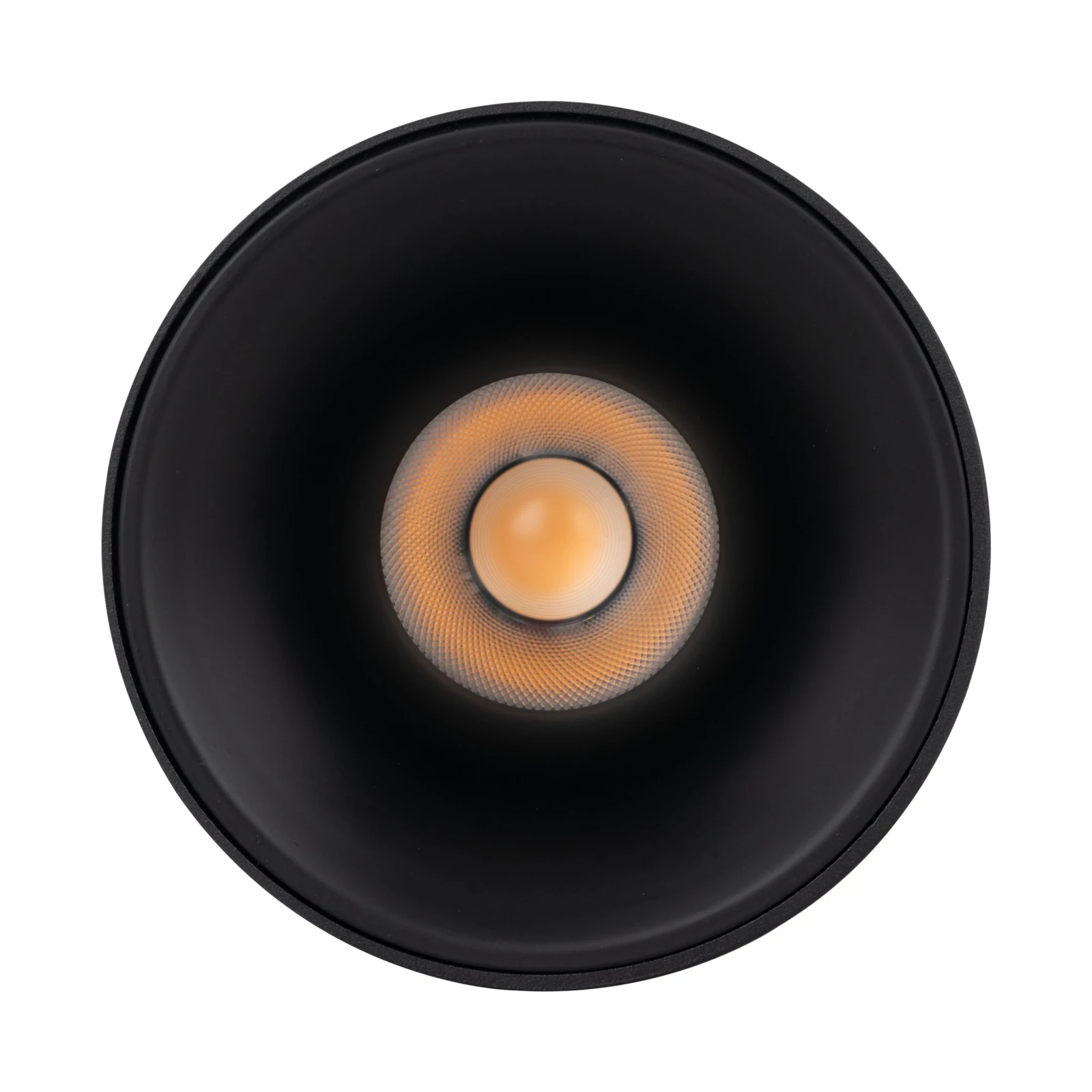 Blaze 18W ceiling light – round, black, CCT LED