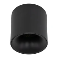 Blaze 18W ceiling light – round, black, CCT LED - Image 1