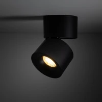 SPARK 10W lubinis LED šviestuvas, juodas, CCT - Nuotrauka 3
