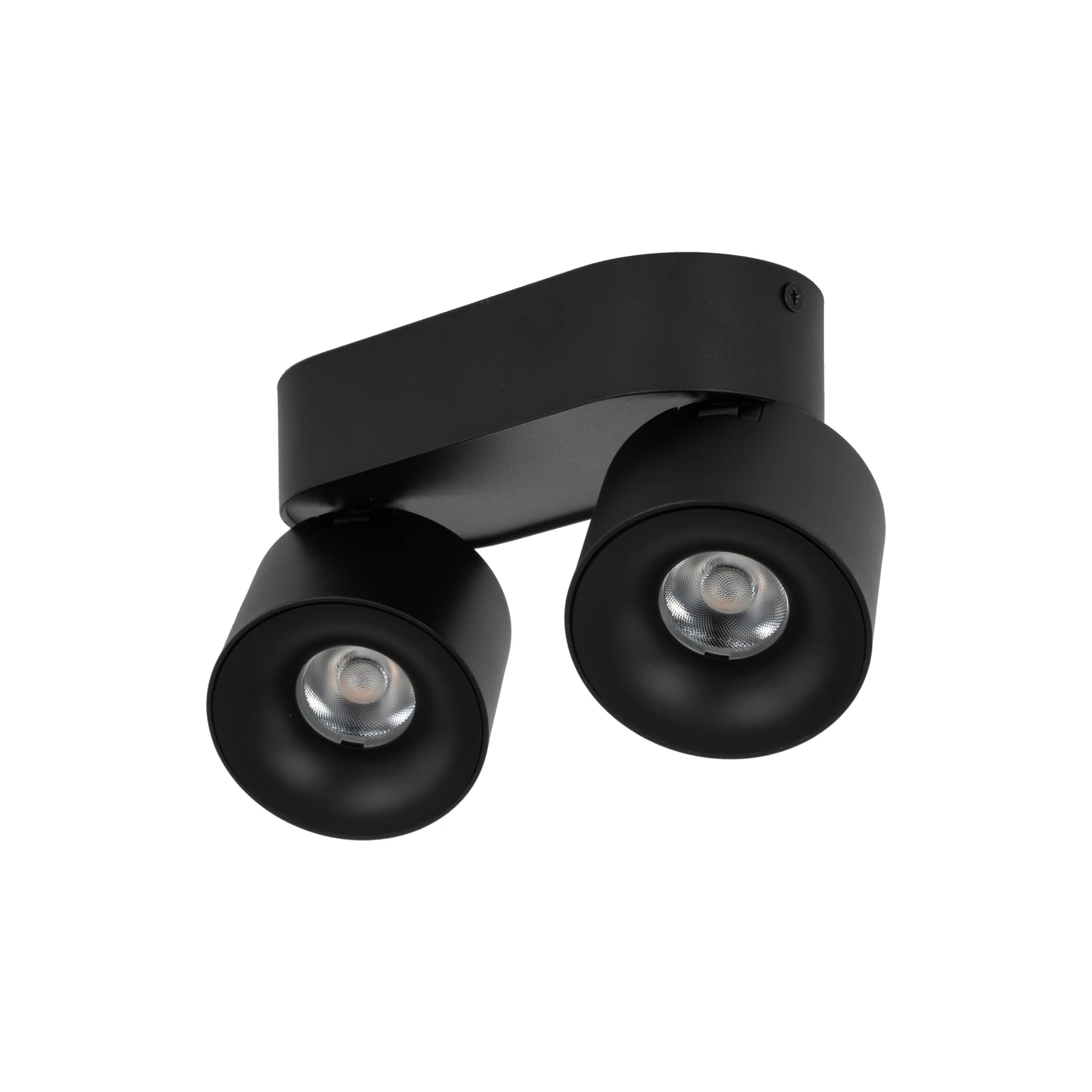 Ceiling LED fixture 20 W – double, black, CCT