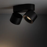 Ceiling LED fixture 20 W – double, black, CCT - Image 4