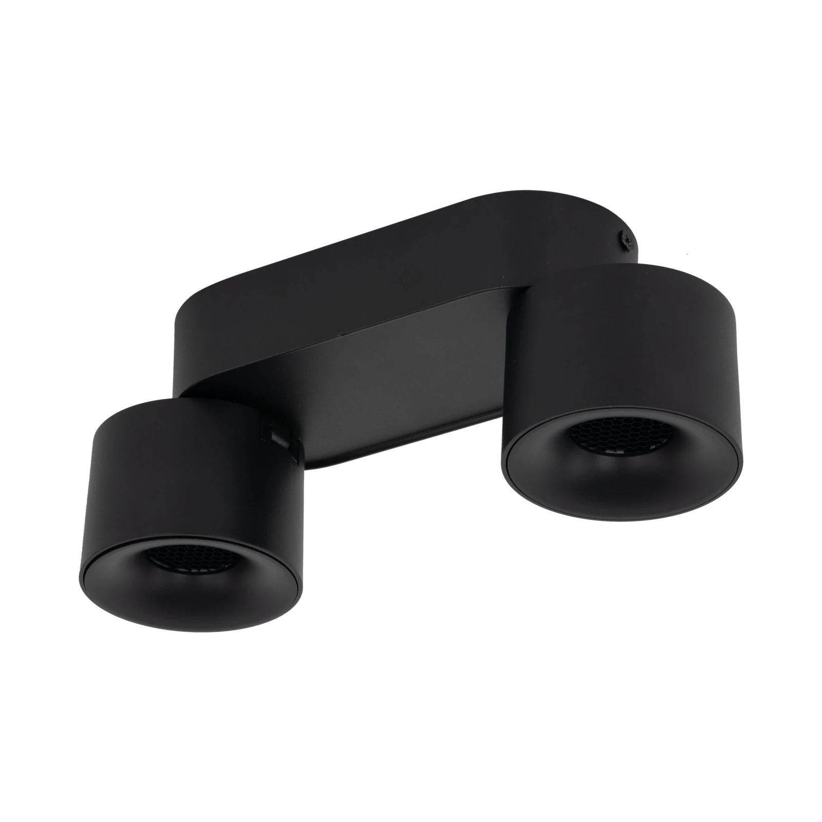 Ceiling LED fixture 20 W – double, black, CCT