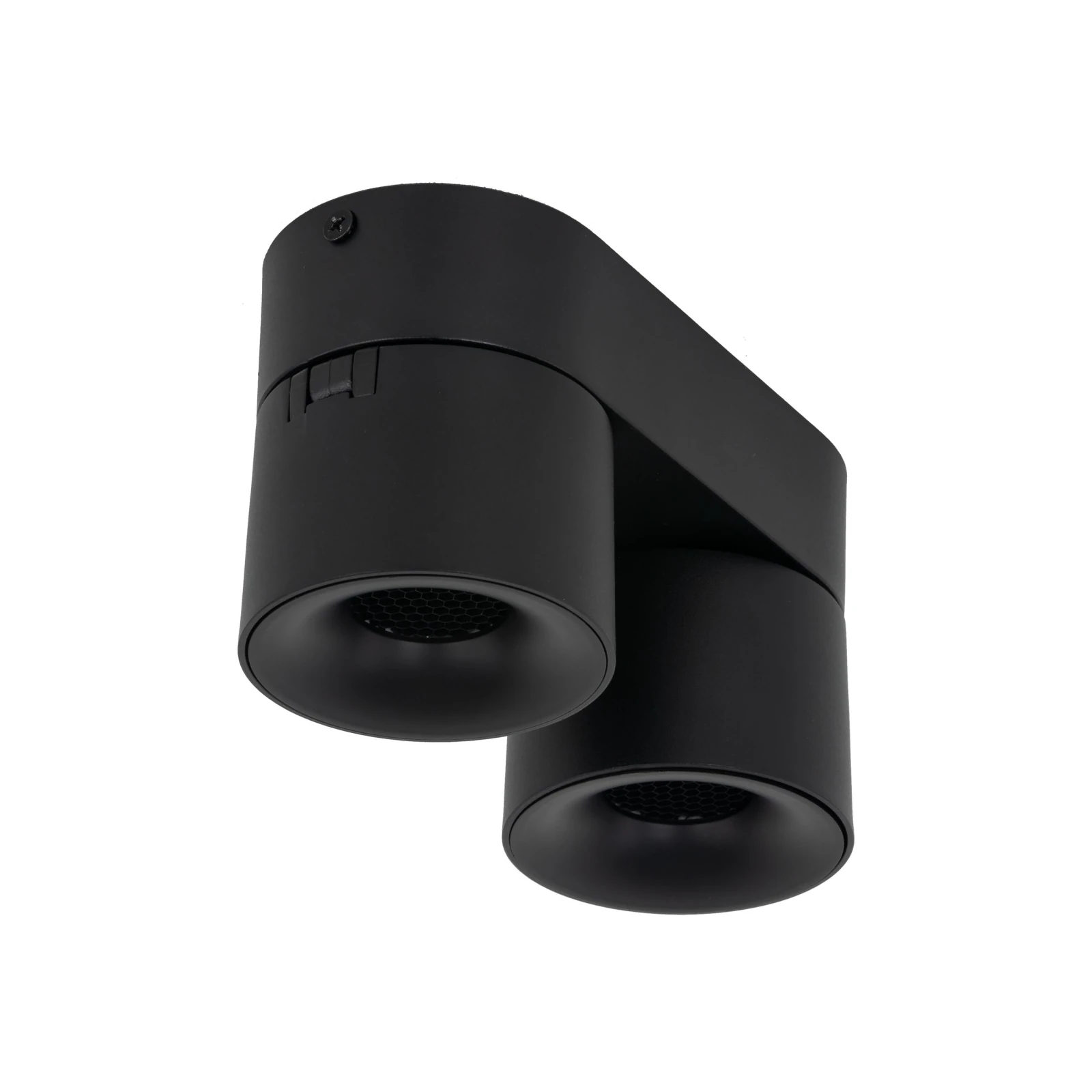 Ceiling LED fixture 20 W – double, black, CCT