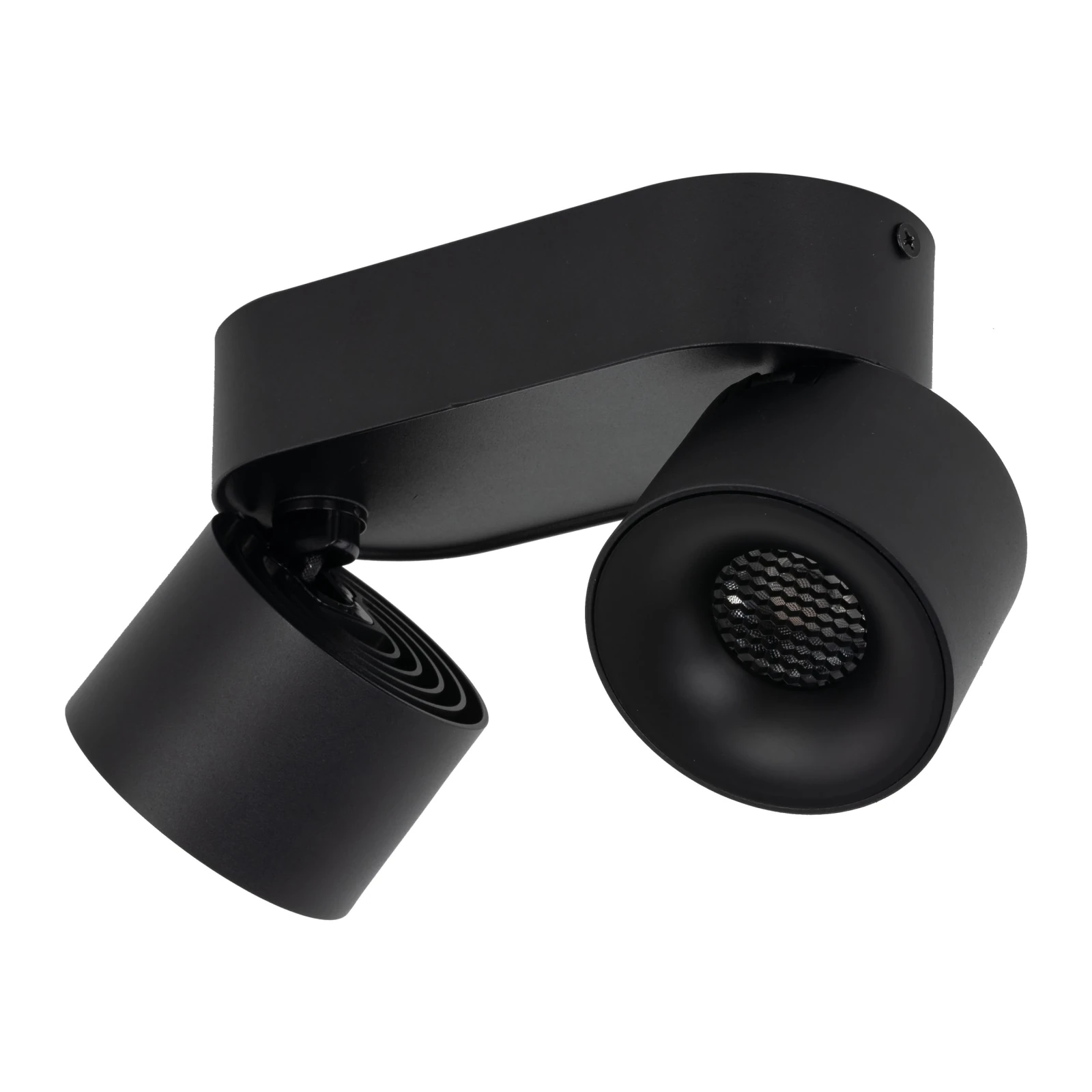 SPARK DUO 20W dvigubas lubinis LED šviestuvas, juodas