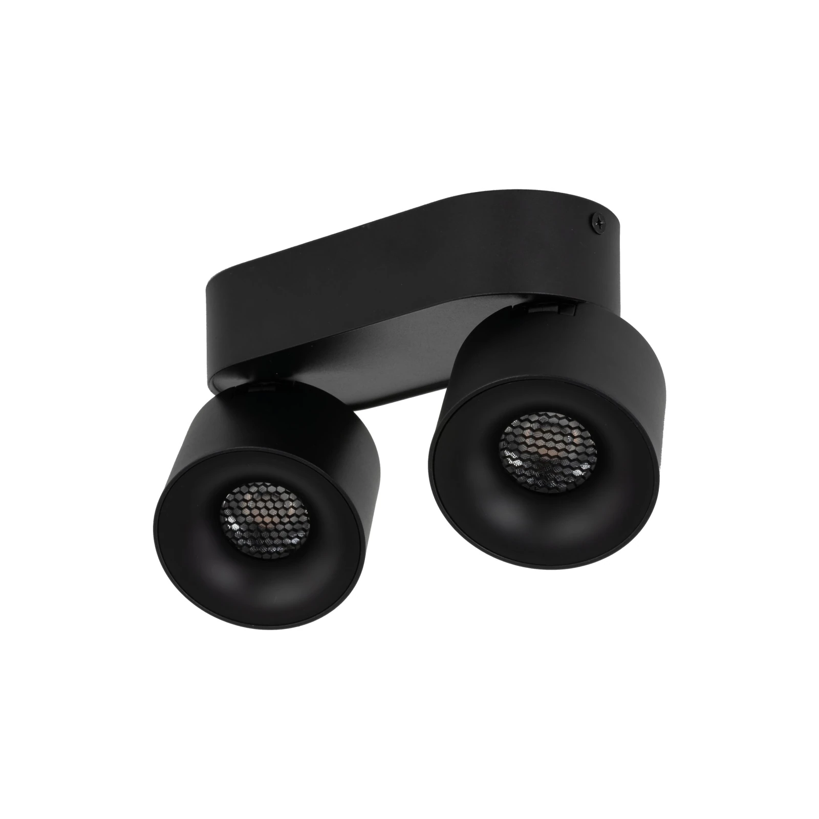SPARK DUO 20W dvigubas lubinis LED šviestuvas, juodas