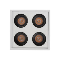 Recessed LED fixture 8W – round, white, directional - Image 5