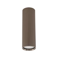 TUNE M ceiling light – cylindrical, brown, GU10 - Image 2