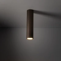 TUNE L ceiling light – cylindrical, brown, GU10 - Image 3
