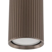 TUNE L ceiling light – cylindrical, brown, GU10 - Image 4