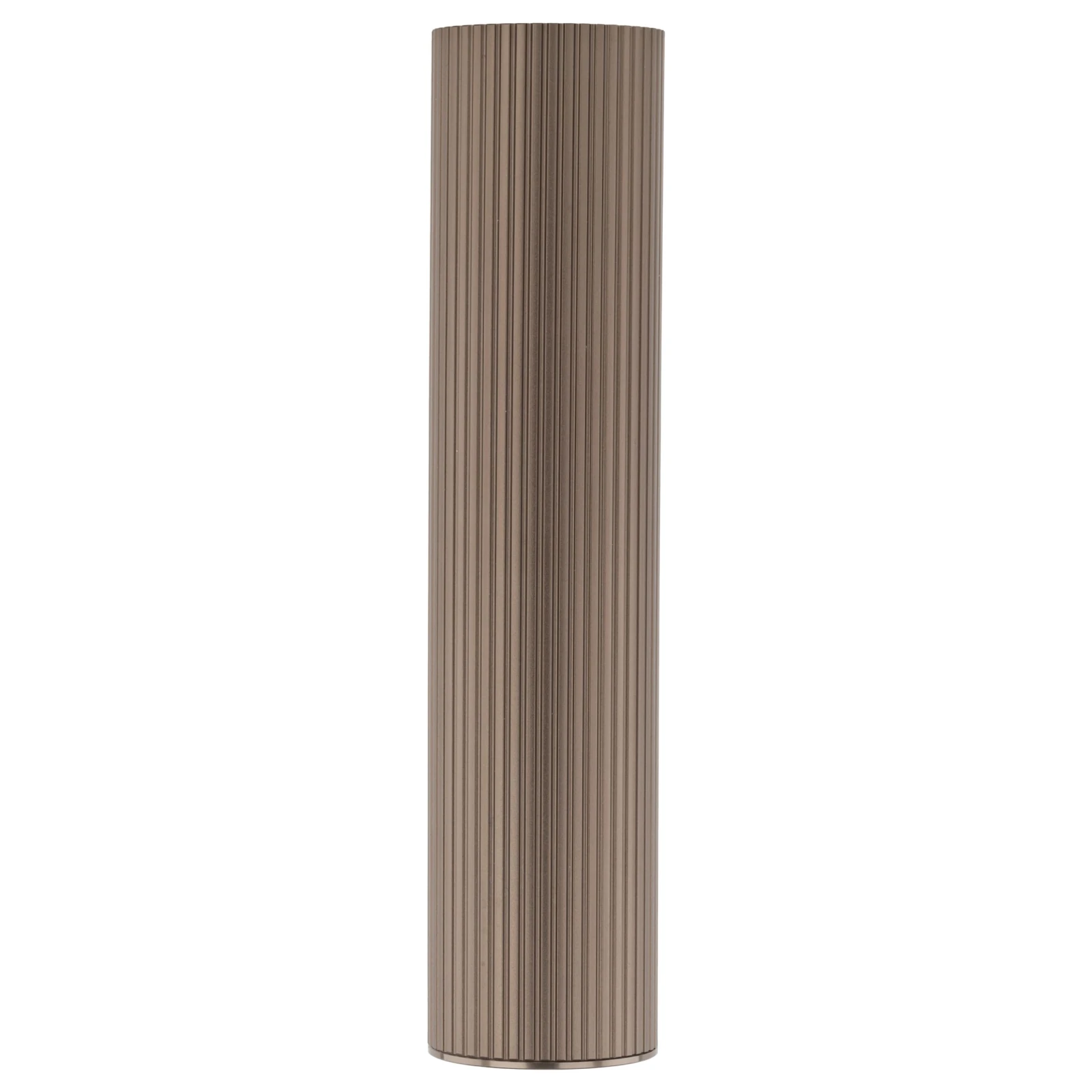 TUNE L ceiling light – cylindrical, brown, GU10