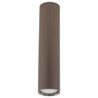 TUNE L ceiling light – cylindrical, brown, GU10 - Image 2