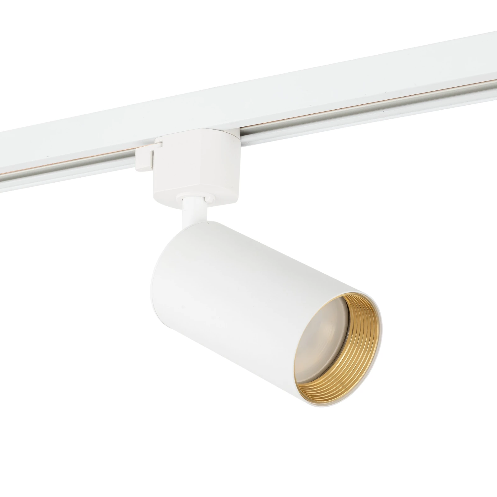 Track spotlight 1xGU10 – white, movable, adjustable