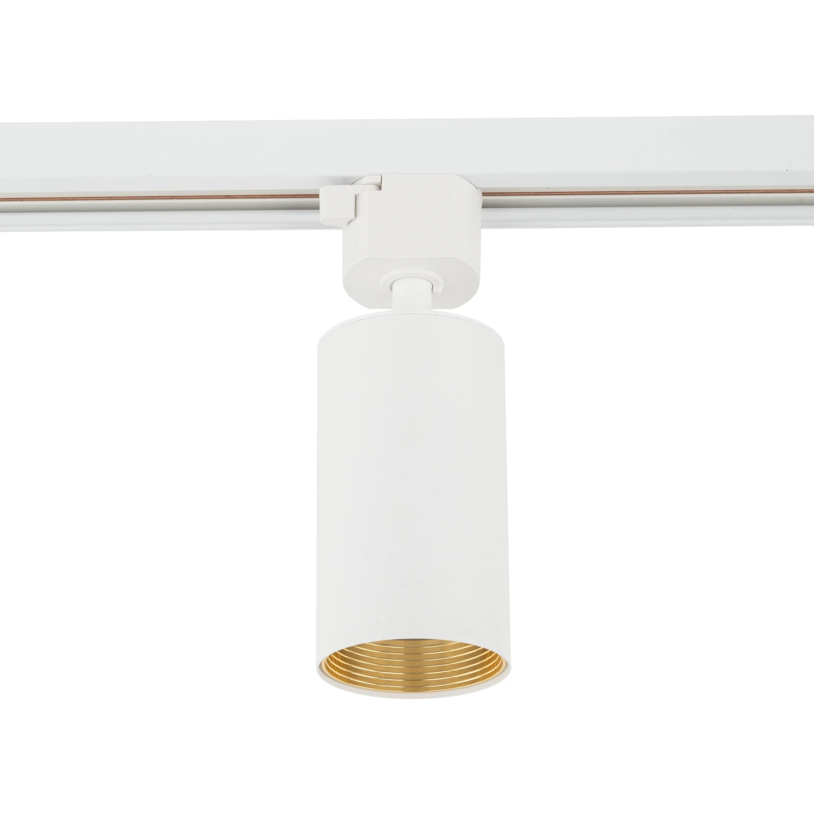 Track spotlight 1xGU10 – white, movable, adjustable