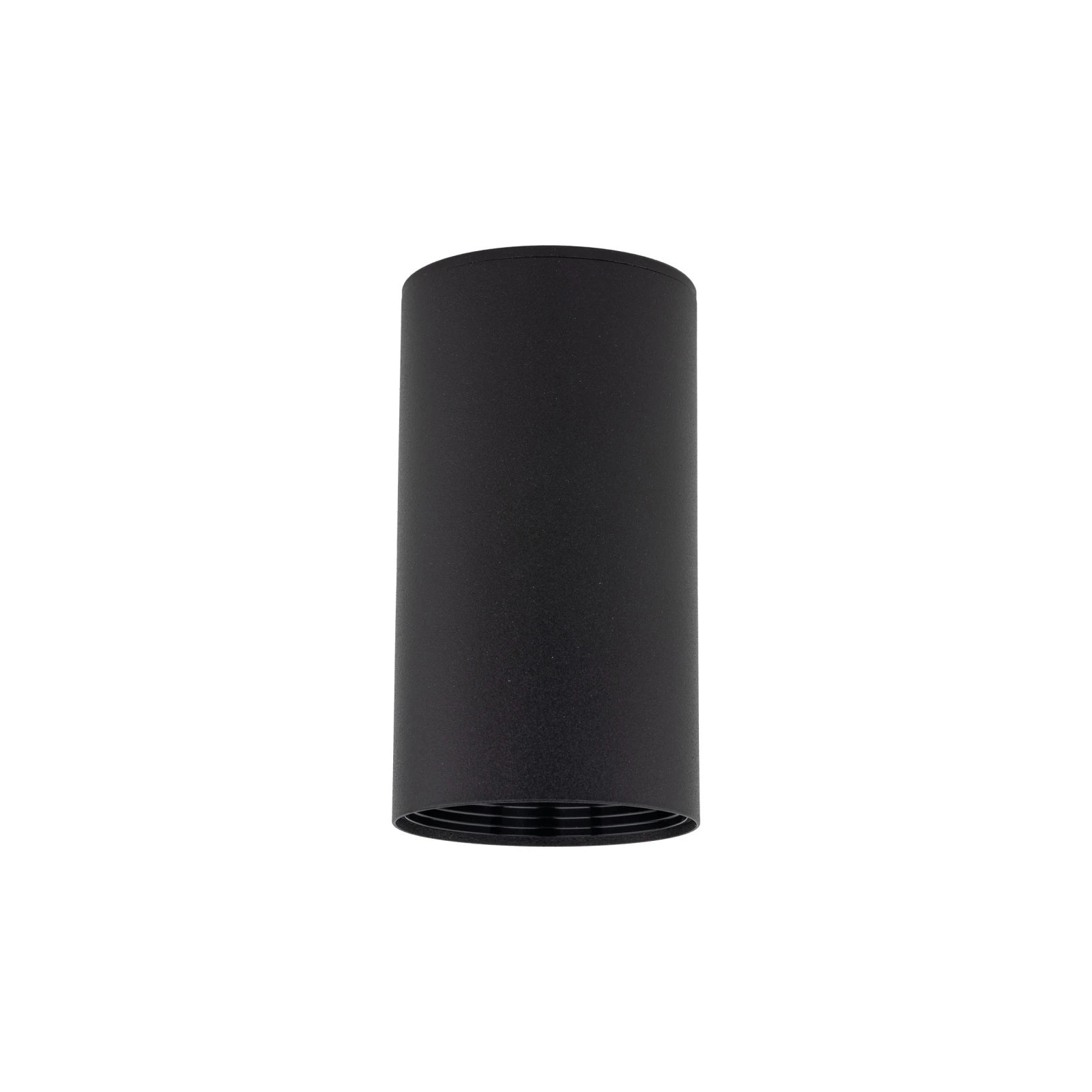 Ceiling directional light 10 W – round, black, GU10