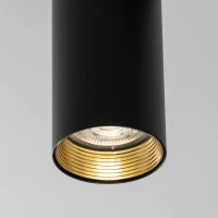 Ceiling directional light 10 W – round, black, GU10 - Image 8