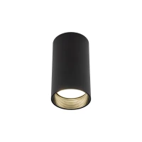 Ceiling directional light 10 W – round, black, GU10 - Image 9