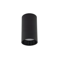 Ceiling directional light 10 W – round, black, GU10 - Image 3