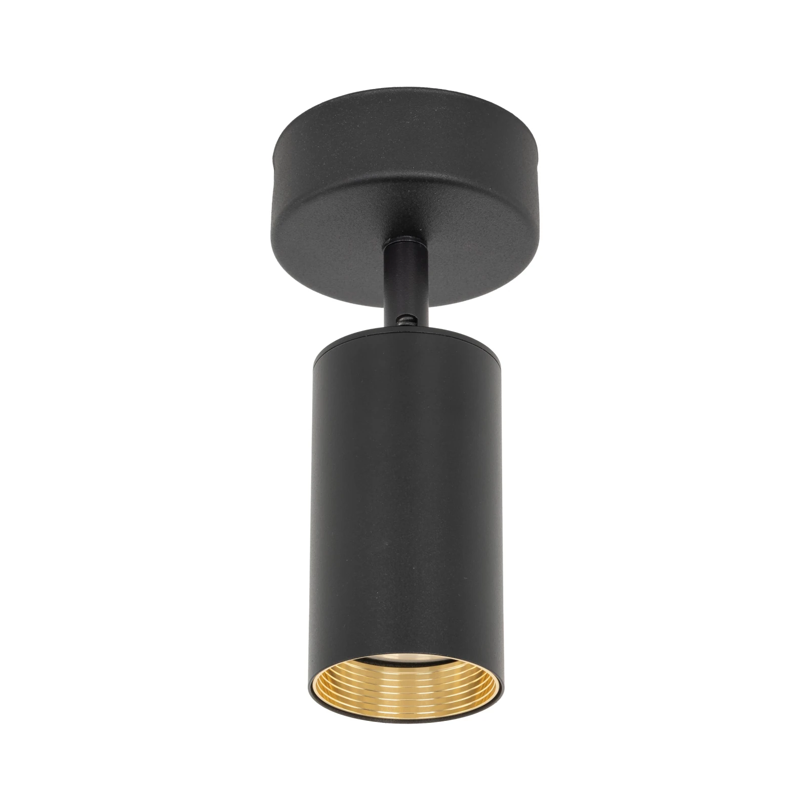 Wall directional light 10 W – round, black, GU10