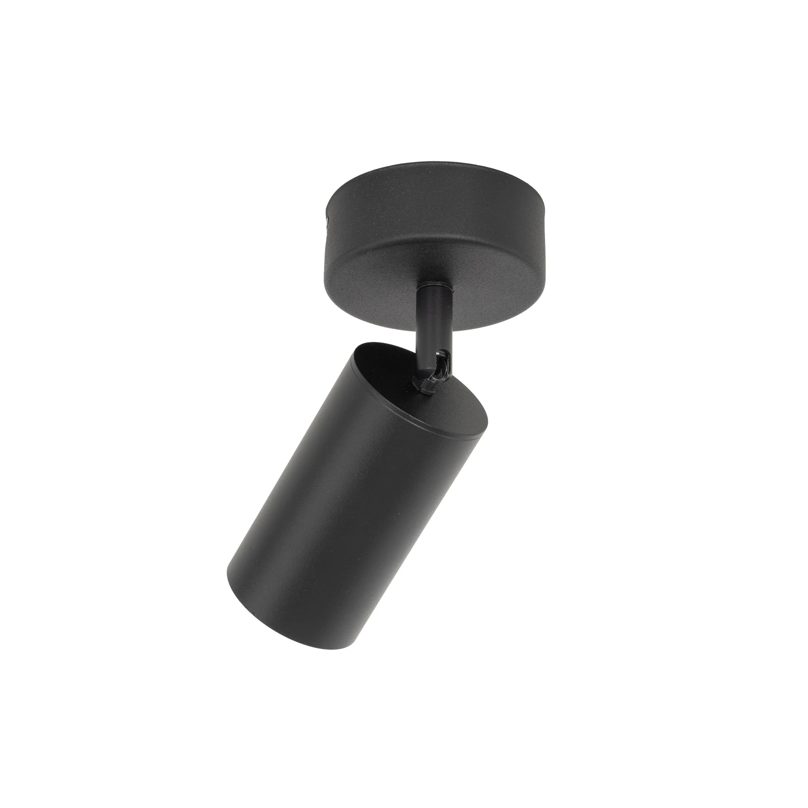 Wall directional light 10 W – round, black, GU10