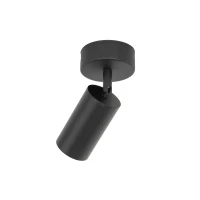 Wall directional light 10 W – round, black, GU10 - Image 11