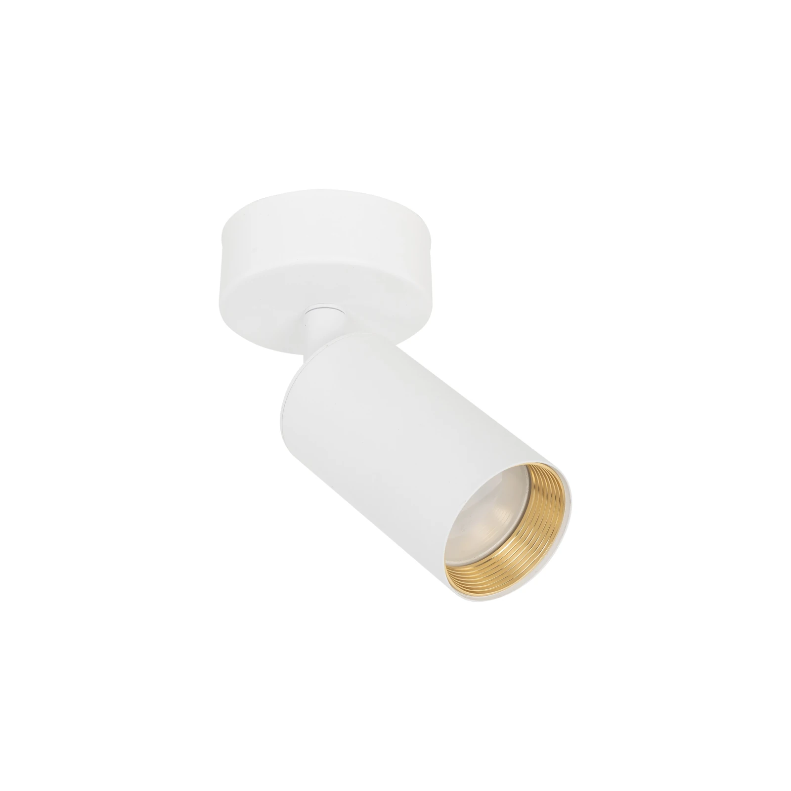 Wall directional light 10 W – round, white, GU10