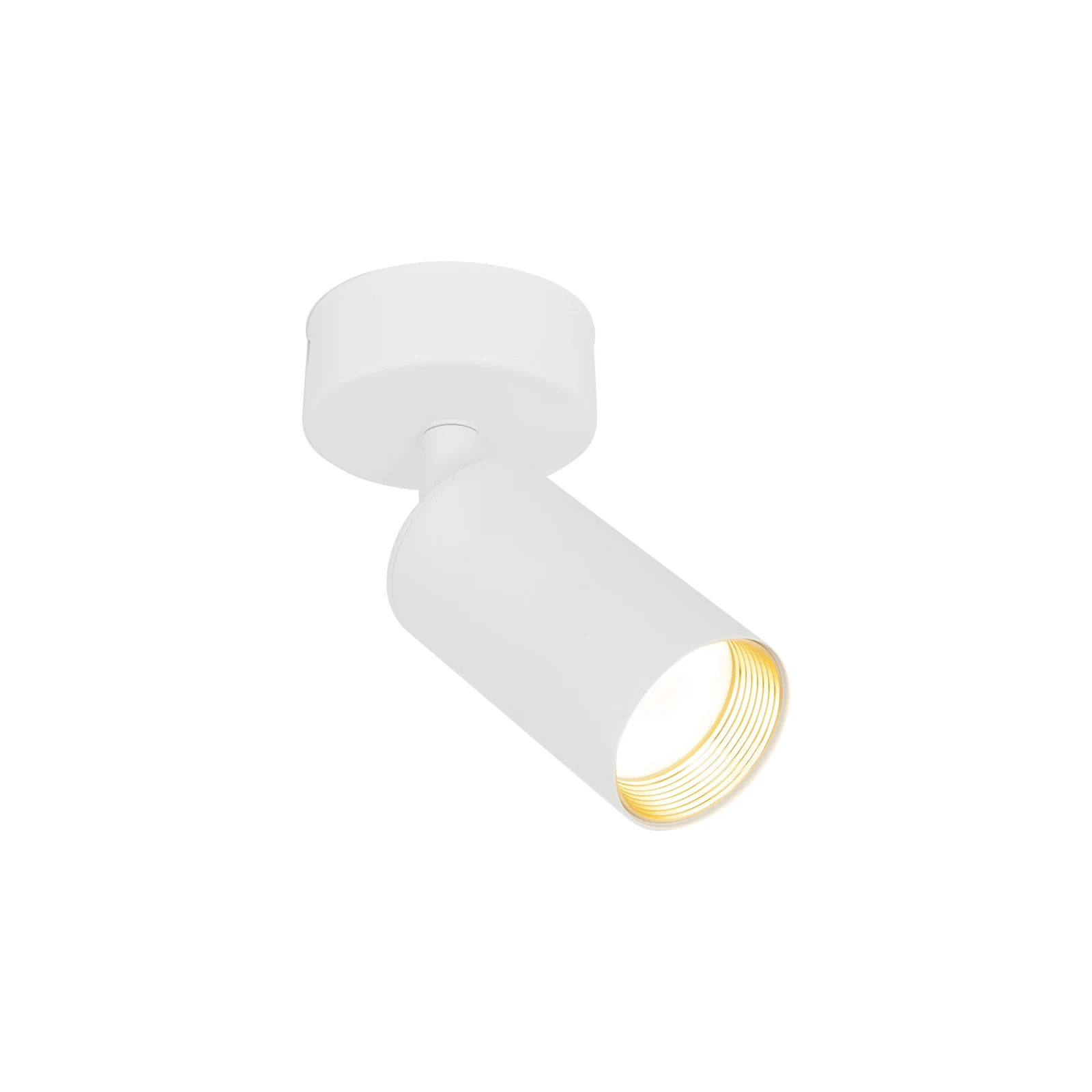 Wall directional light 10 W – round, white, GU10