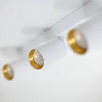 AMIS directional ceiling light 3 GU10 – white, gold accents - Image 5