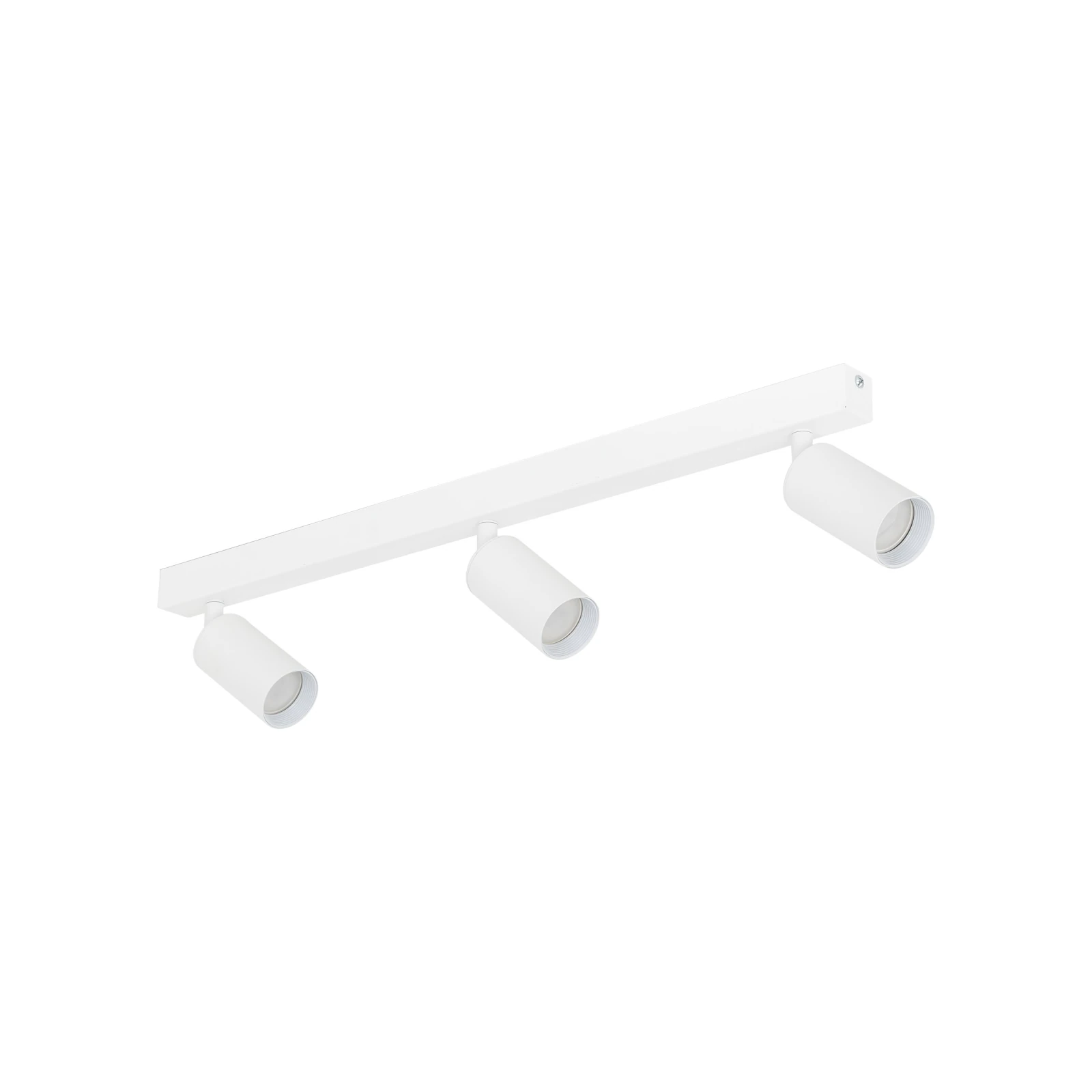 AMIS directional ceiling light 3 GU10 – white, gold accents