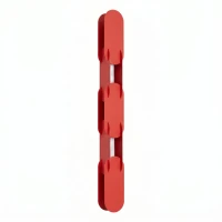 Wall light 91 cm – linear, red, LED 4000K - Image 2