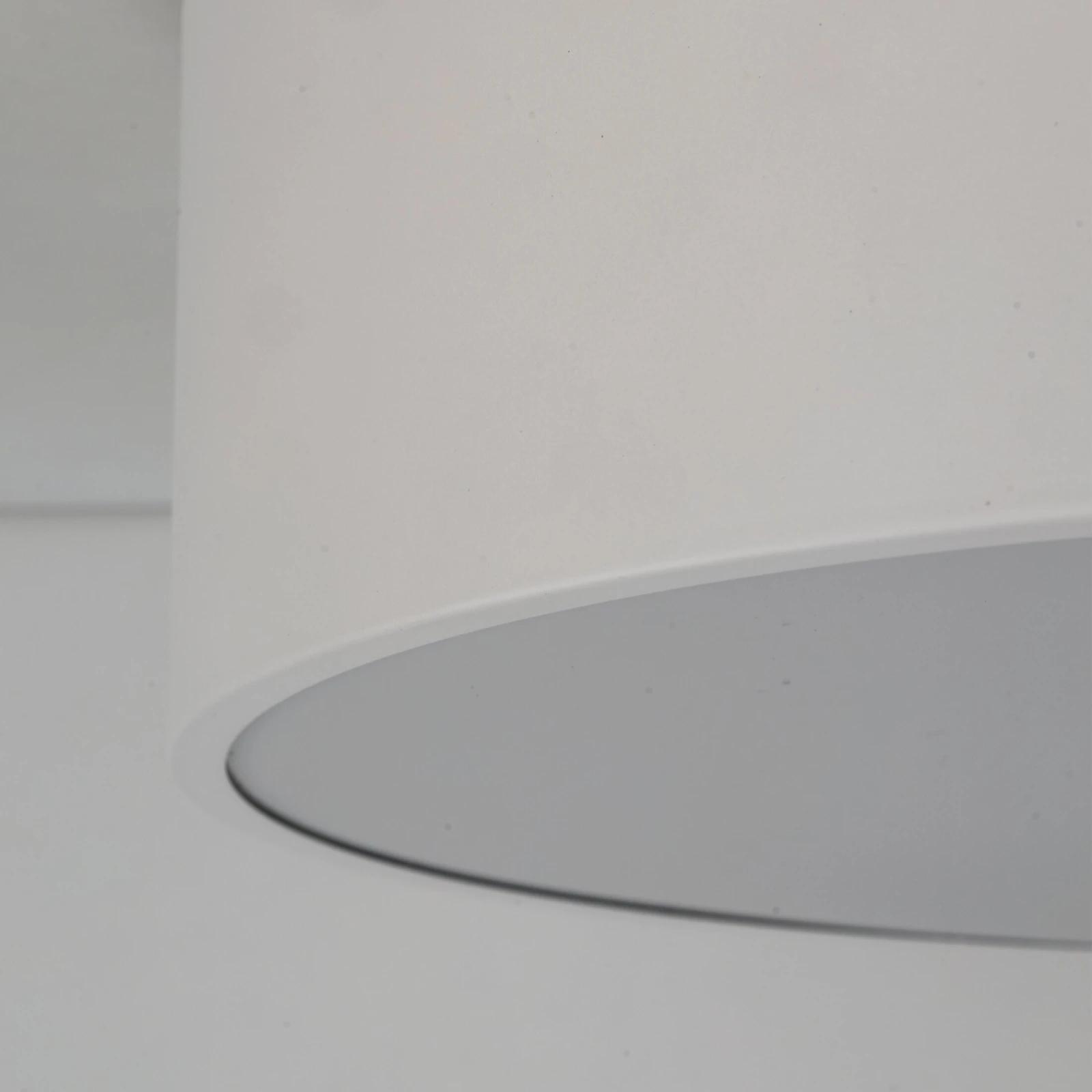 LIVO ceiling light 3 E27 – round, white, IP54