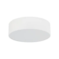 LIVO ceiling light 3 E27 – round, white, IP54 - Image 2