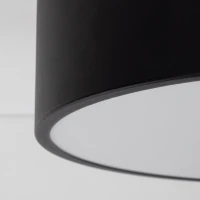 LIVO ceiling light M – cylindrical, black, IP54 - Image 3