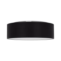 LIVO ceiling light M – cylindrical, black, IP54 - Image 5
