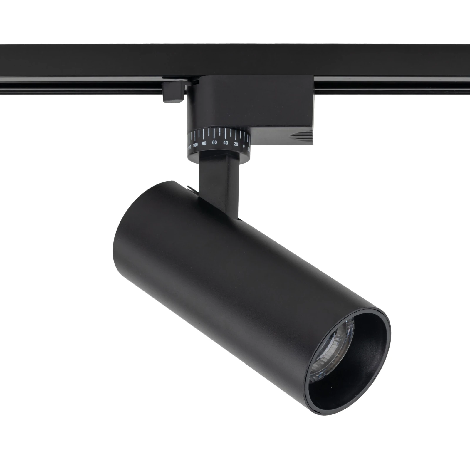 TRACER LED track light 10 W – cylindrical, black, CCT