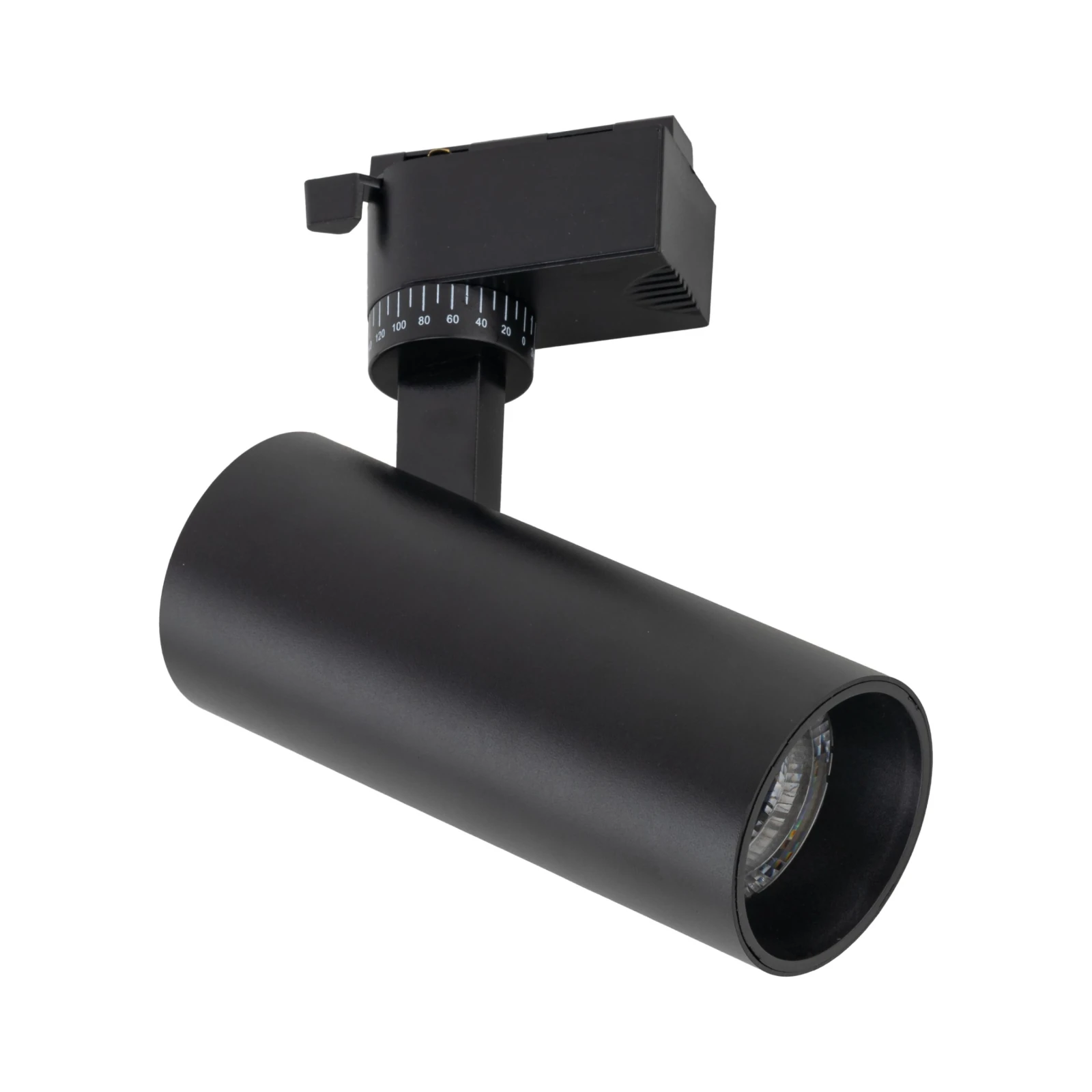 TRACER LED track light 10 W – cylindrical, black, CCT