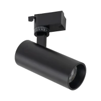 TRACER LED track light 10 W – cylindrical, black, CCT - Image 2