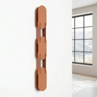 Wall lamp 91 cm – linear, red ochre, DALI dimmable - Image 3